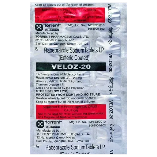 veloz 20mg tablet 15's